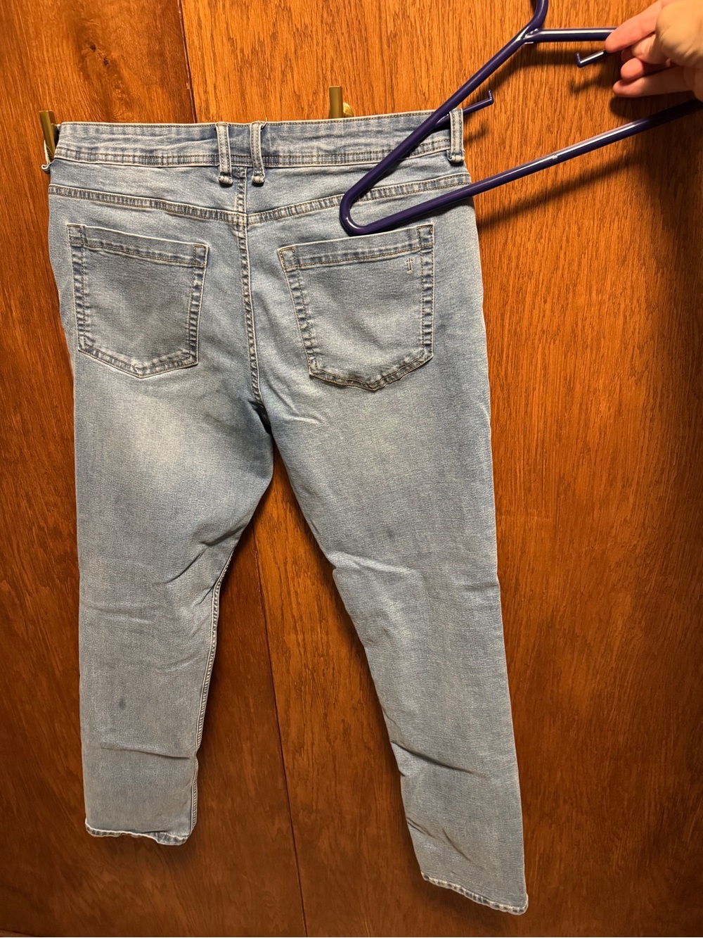 The Perfect Jean - Light Wash Slim Jeans - Light Blue 34 x 32 - Picture 3 of 9